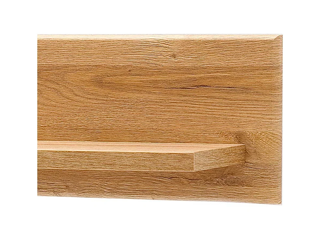 Hängeregal in Wildeichefarben 170 cm breit