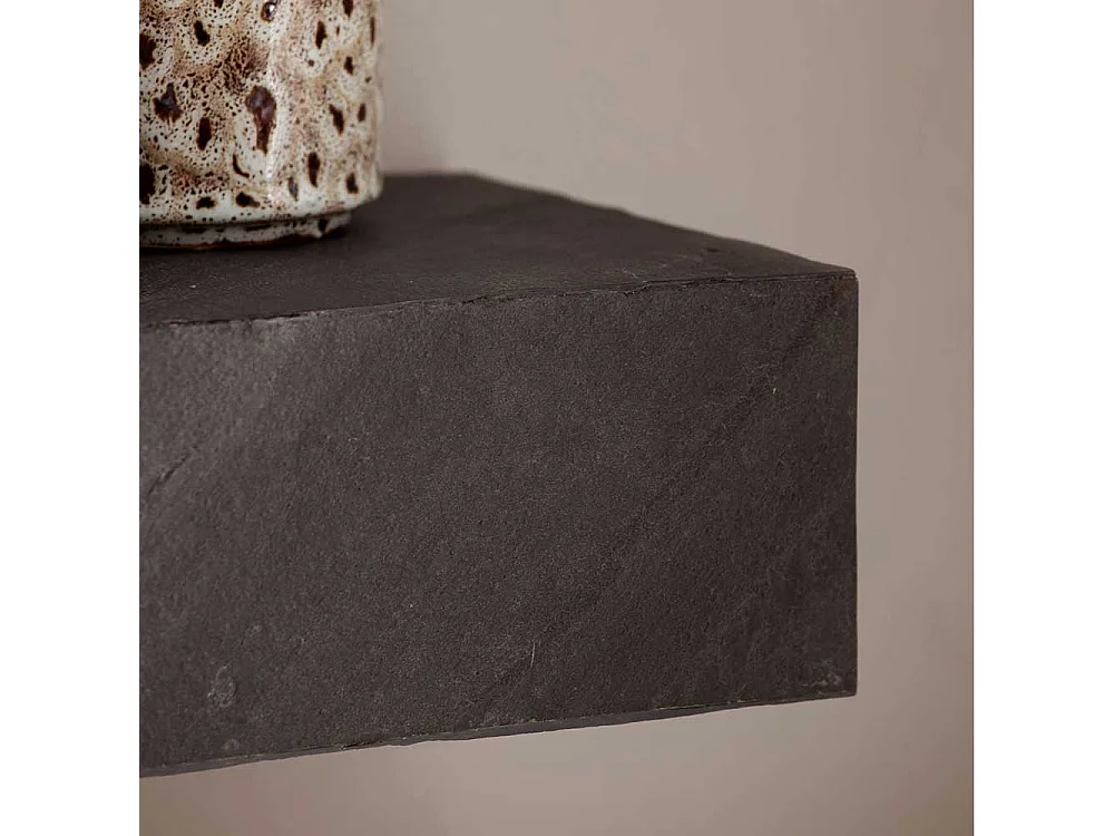 Wand Regal Wandboard in Steinoptik beschichtet - Anthrazit