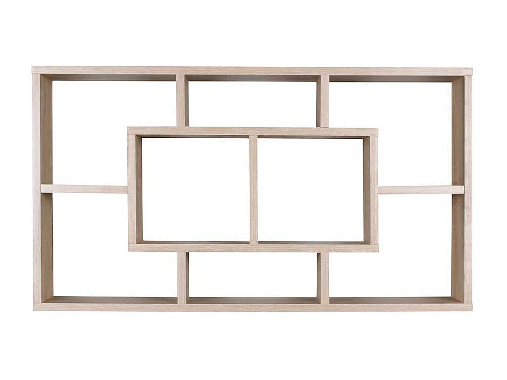 Hängeregal Wohnzimmer in Sonoma-Eiche 85x48x16 cm