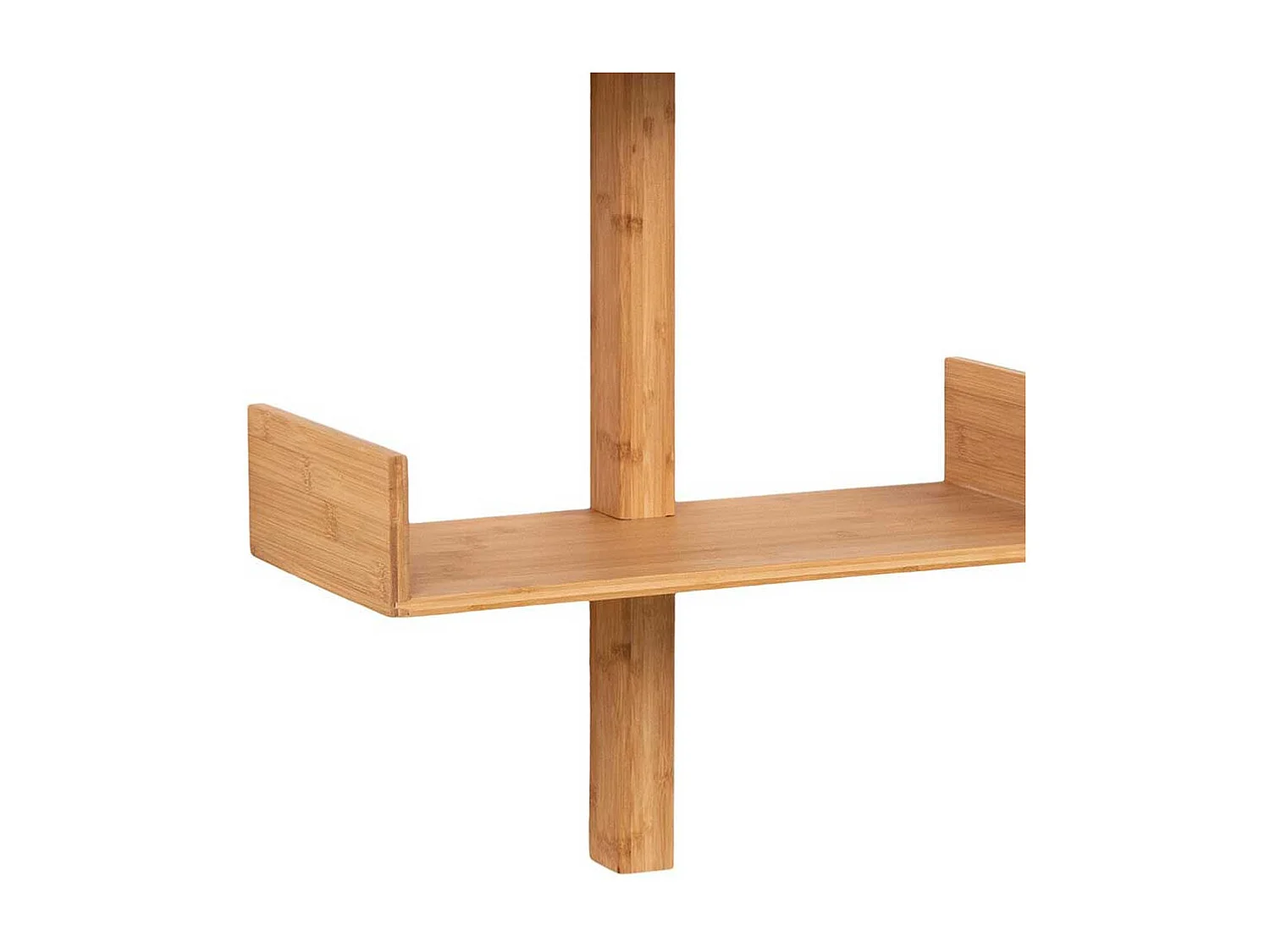 Wandregal Hängeregal aus Bambus 102 cm hoch