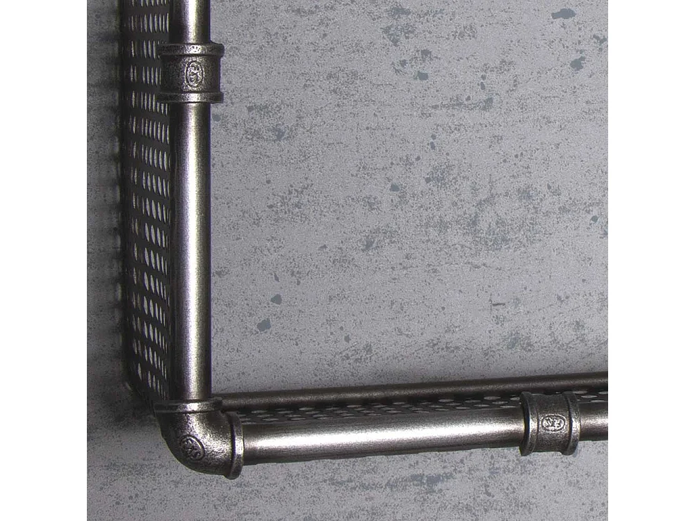 Regalwürfel Set aus Lochblech industry Style (zweiteilig)