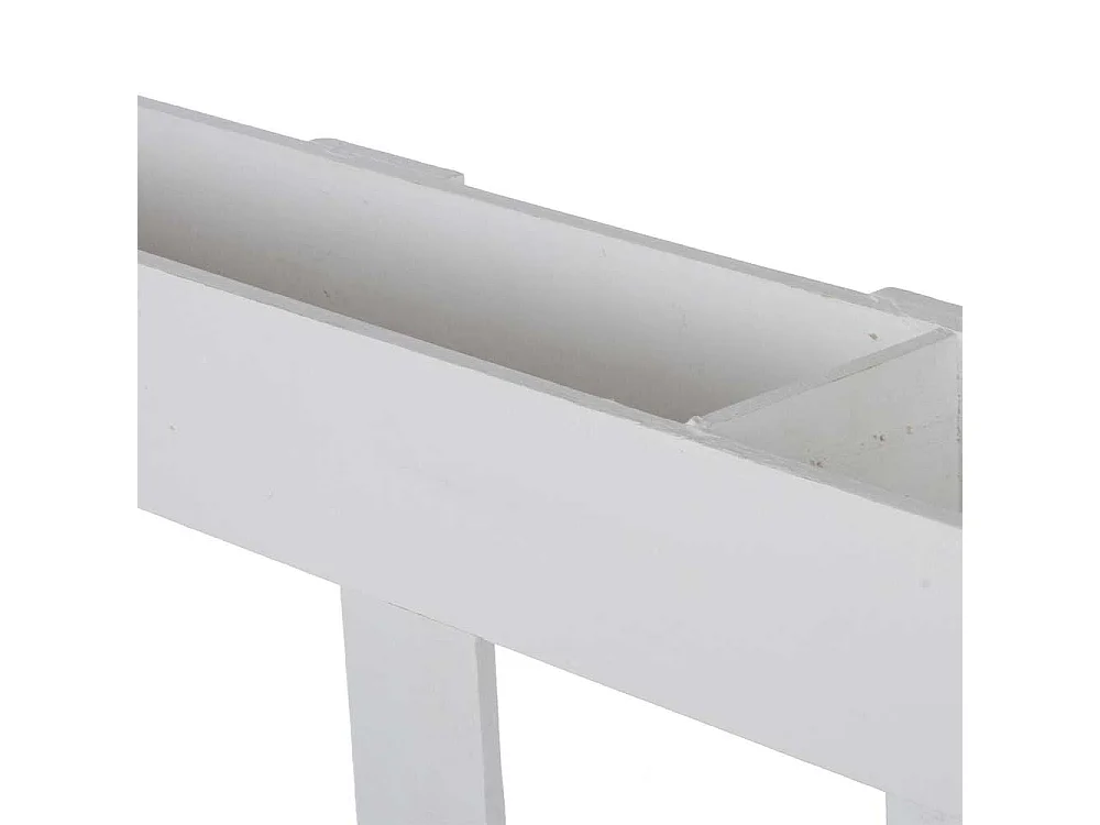 Wandhängeregal weiß im Landhausstil Paletten Optik