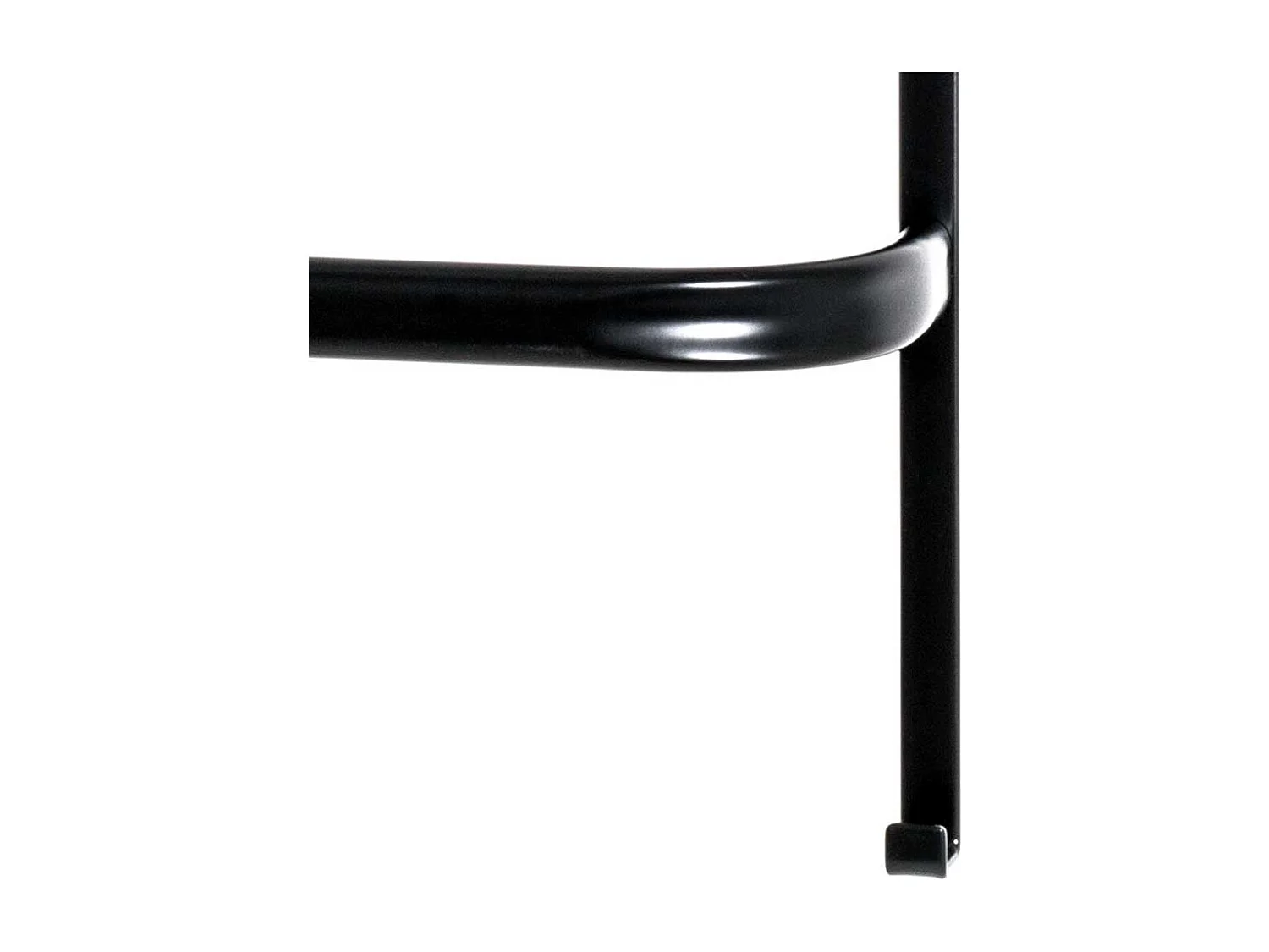 Hängeregal Tür aus Stahl Schwarz