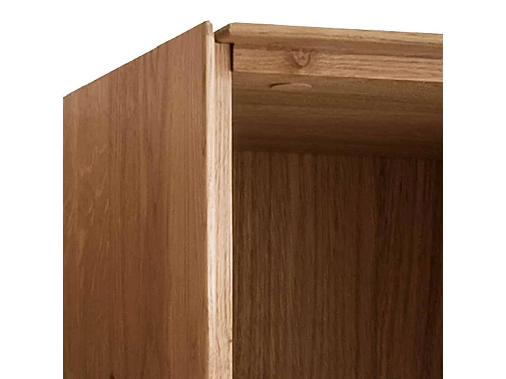 Wildeiche Massivholzregal geölt modernem Design