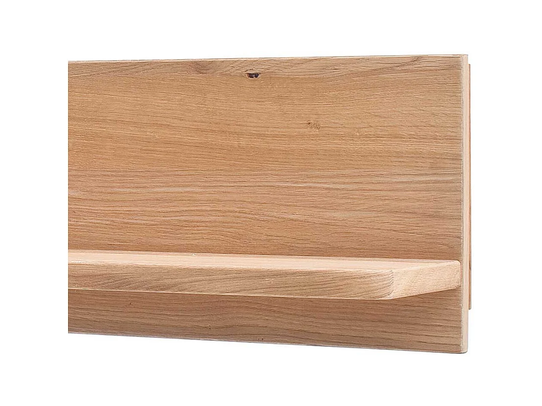 Wandregal mit Eiche Bianco furniert 160 cm breit