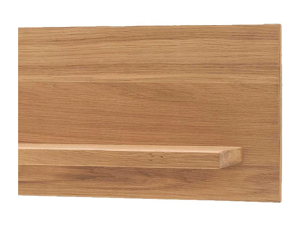 Wandregal in Asteiche Bianco furniert 150 cm breit