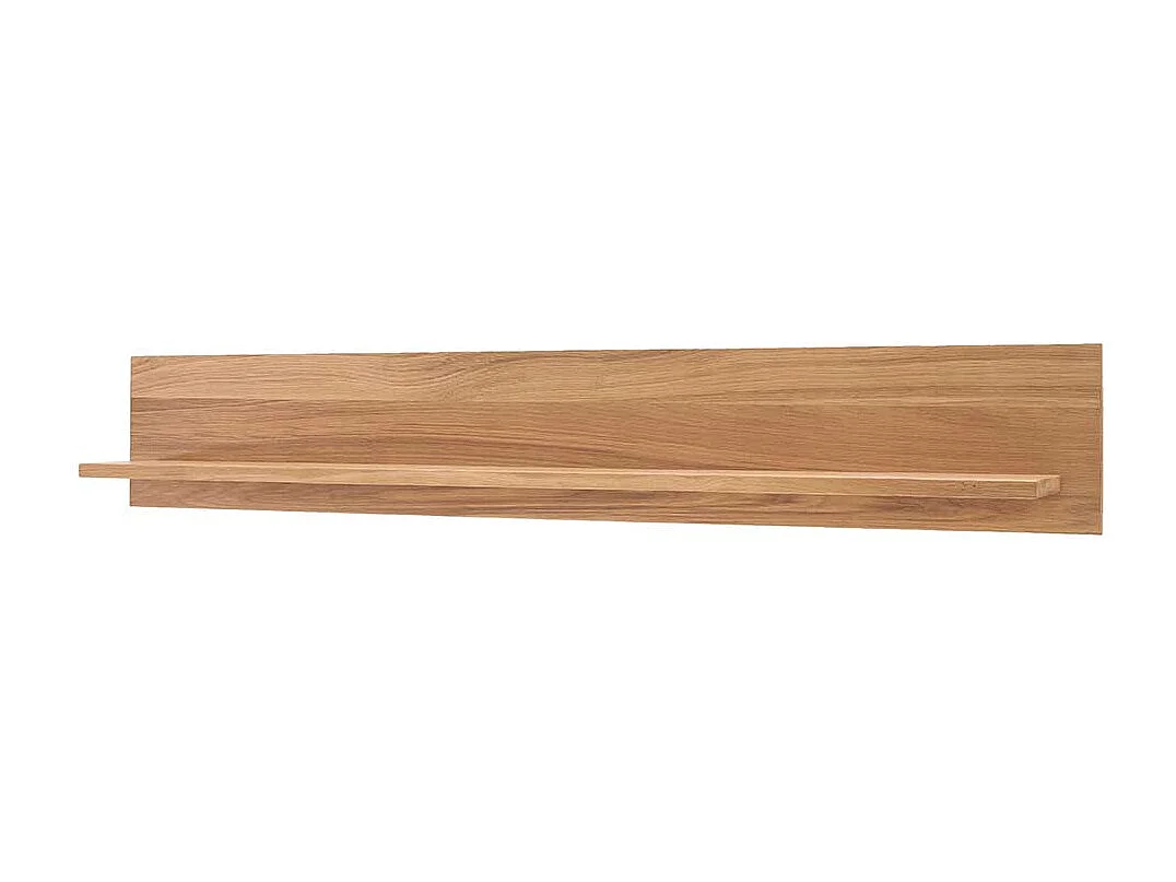 Wandregal in Asteiche Bianco furniert 150 cm breit