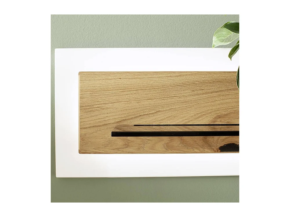 Wandboard Wand Regal 150 cm breit mit LED Rückwand