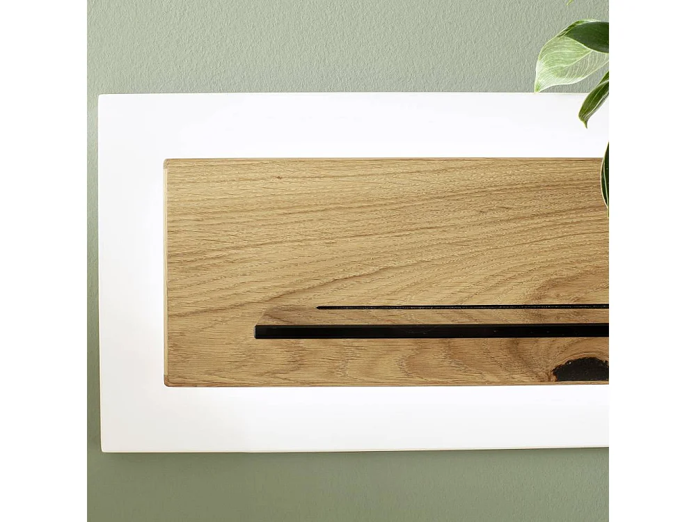 Wandboard Wand Regal 150 cm breit mit LED Rückwand