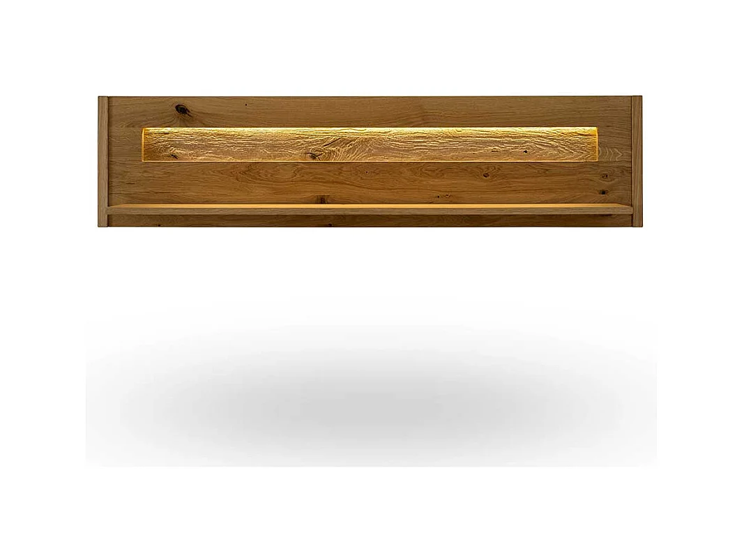 Wandboard Wildeiche geölt in modernem Design 156 cm breit