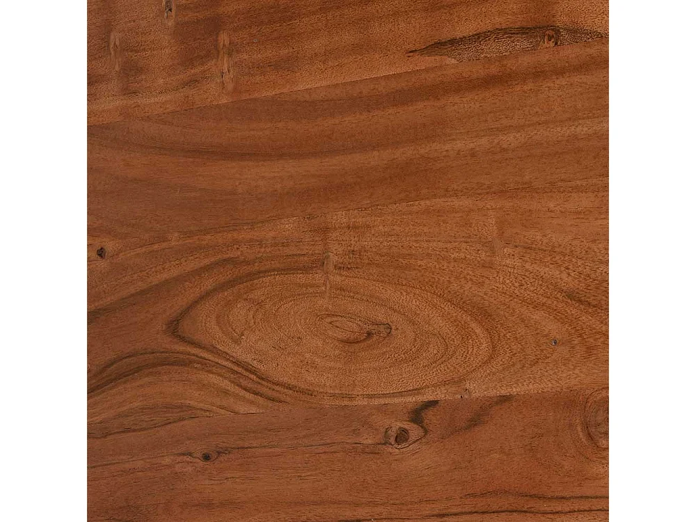 Wandregal aus Akazie Massivholz 80 cm breit