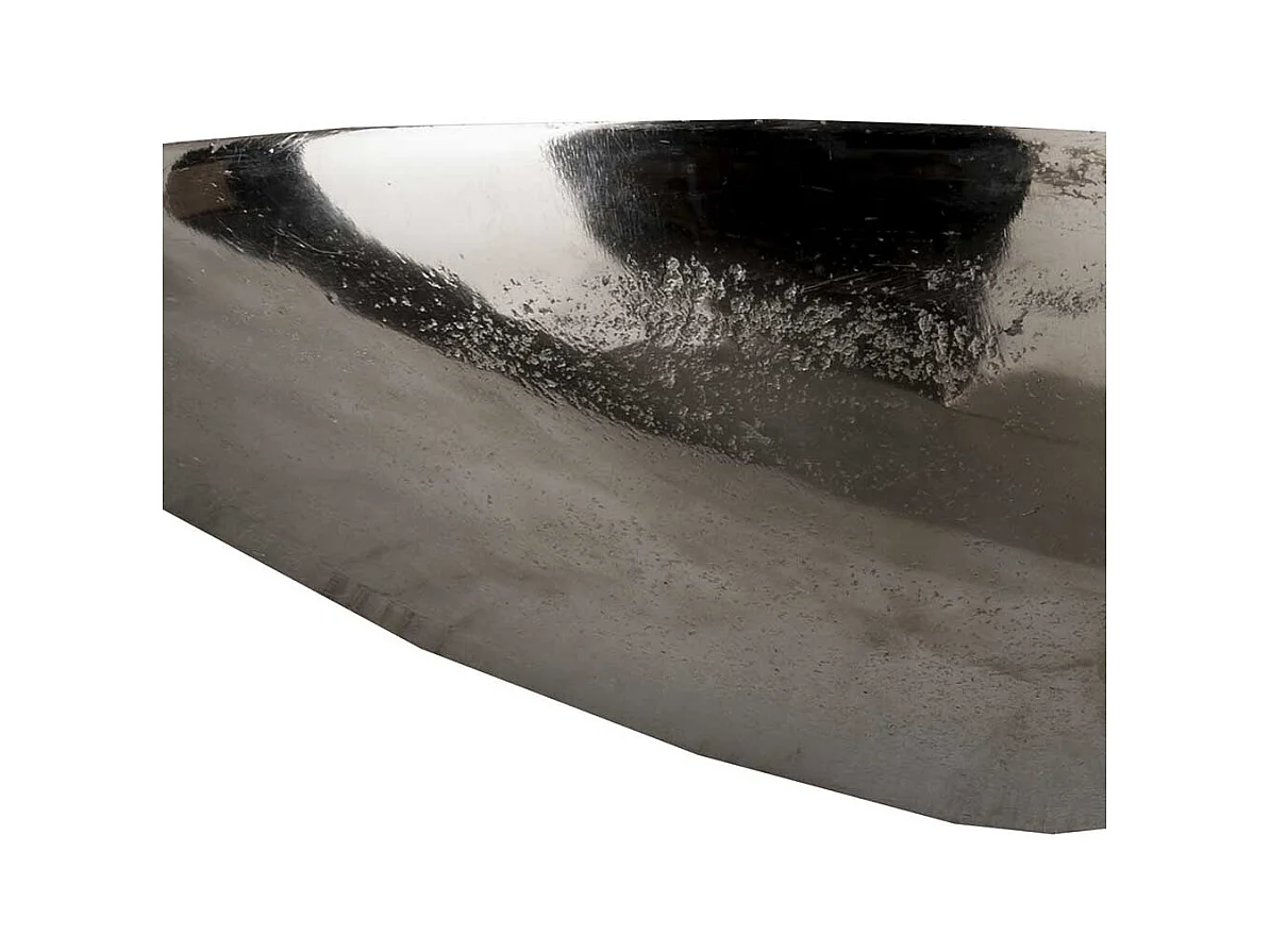 Regal in Steinform aus Aluminium 111 cm breit