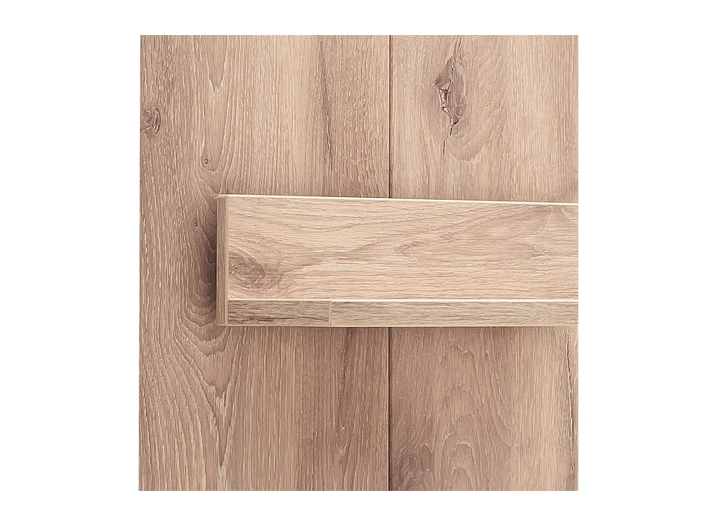 Wandregal in Wildeiche Holzoptik 50 cm breit