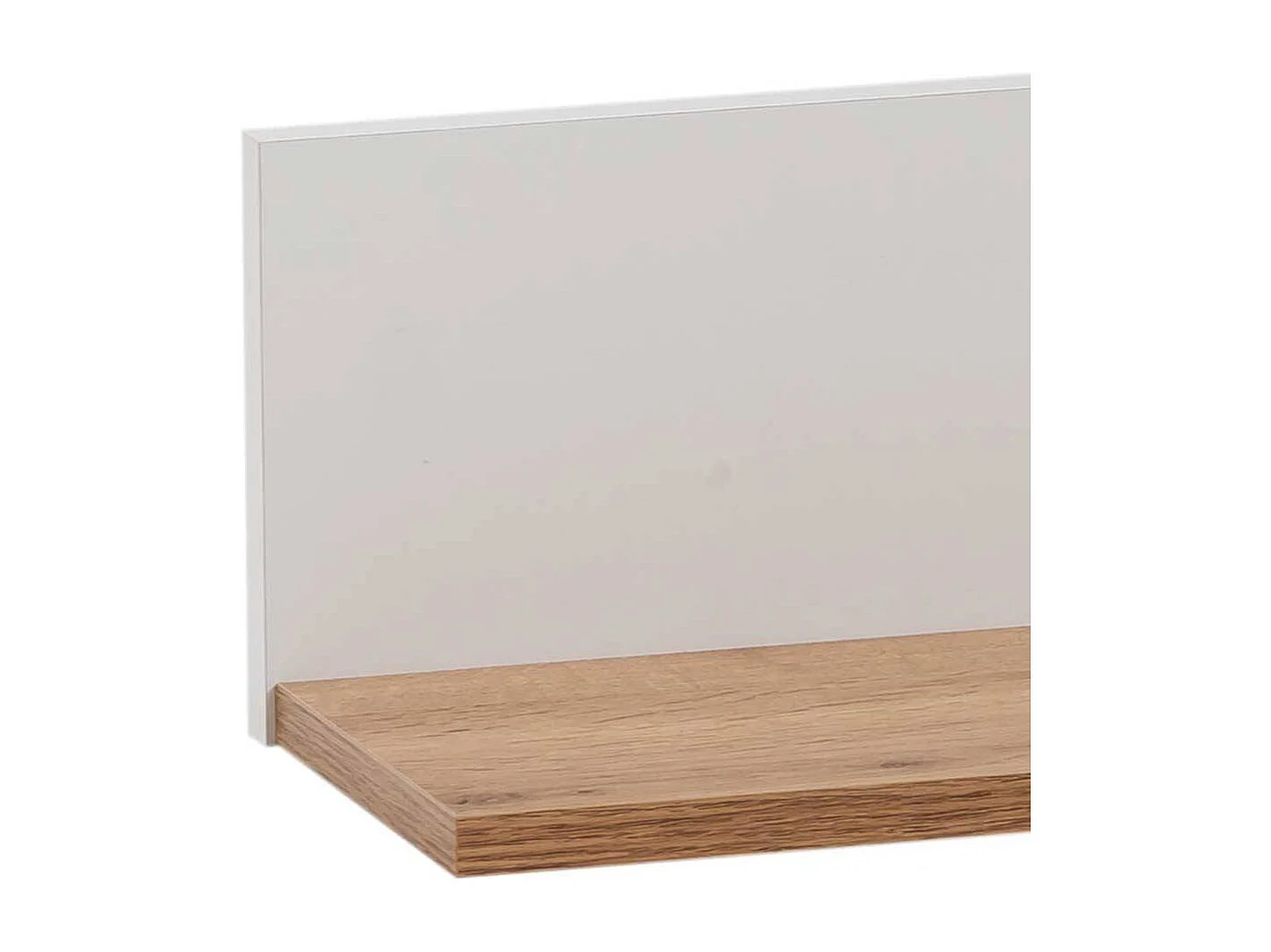 Wandboard Regal mit Rückwand melaminbeschichtet