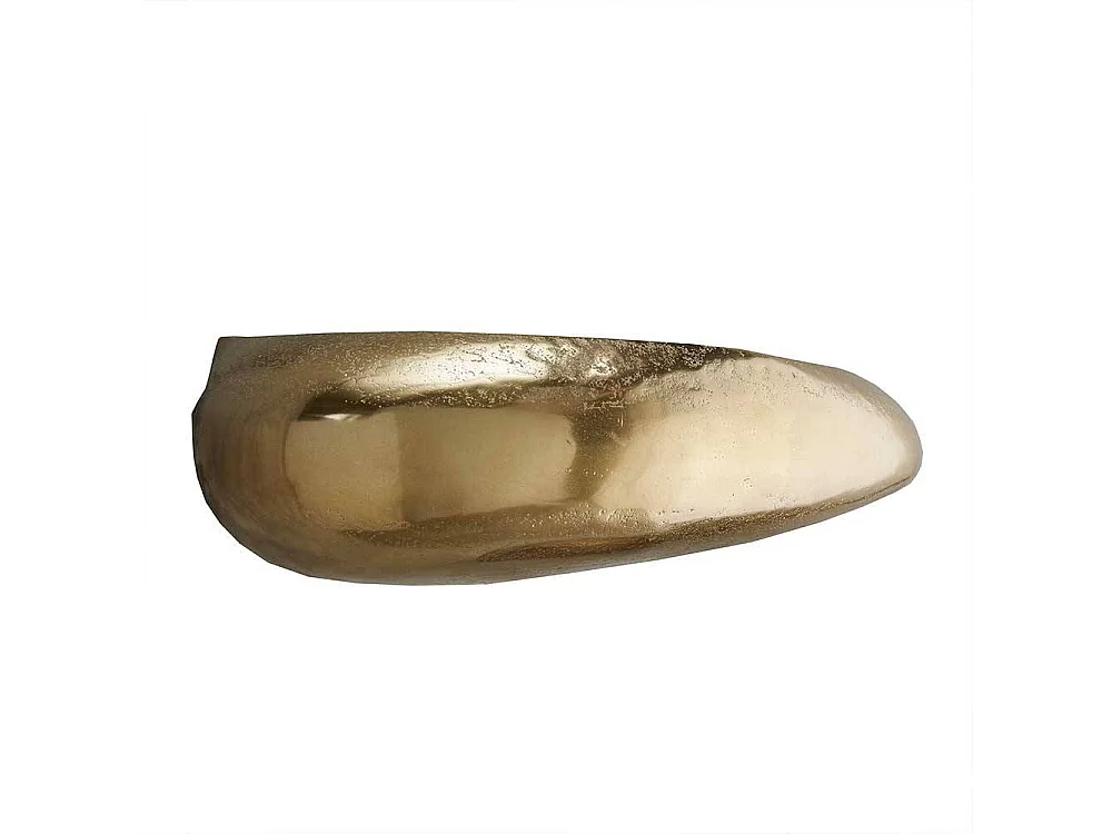 Steinform Wandboard in Goldbronze Aluminium