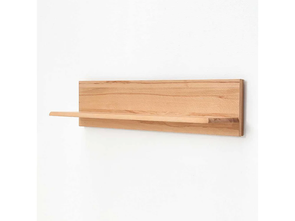 Wandboard in Kernbuchefarben LED Beleuchtung