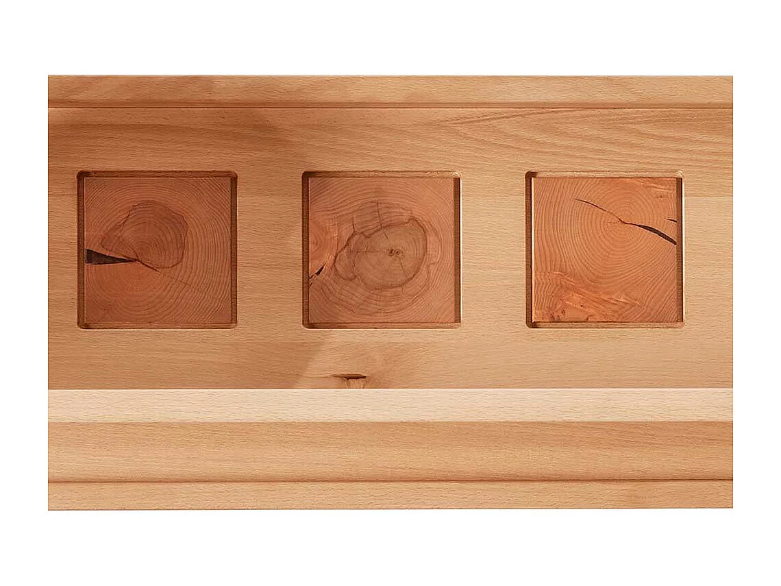 Echtholz Regal Wohnzimmer aus Kernbuche Massivholz modernem Design