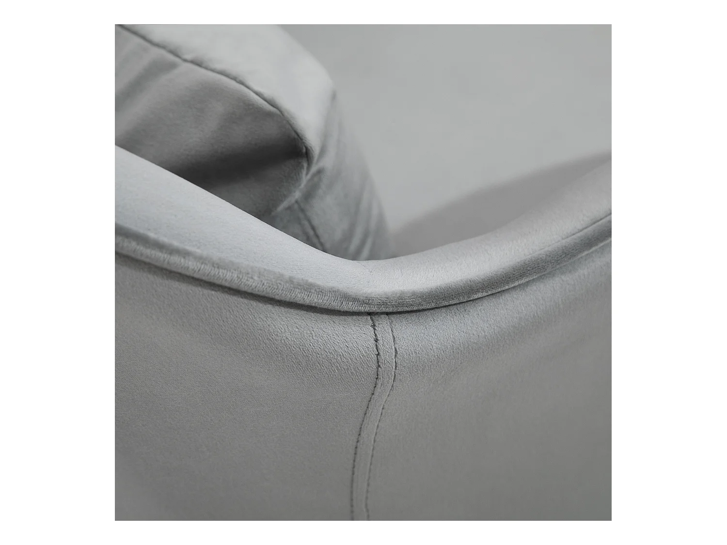 Fauteuil pivotant pour salon, fauteuil de bureau avec massage, chaise de bureau avec accoudoirs et coussin lombaire, gris, confort optimal