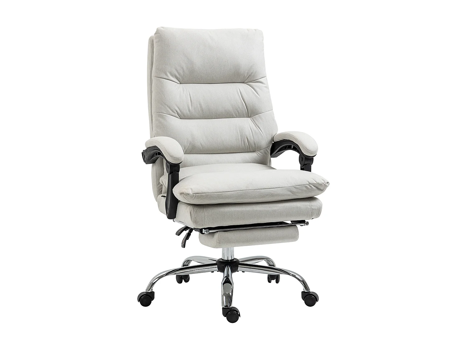 Fauteuil de bureau avec fonction massage, dossier inclinable à 135°, réglable en hauteur, cuir synthétique , supporte jusqu'à 120 kg