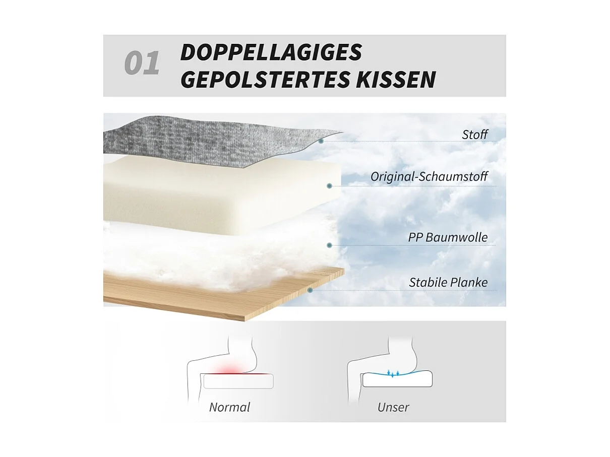 Chaise de bureau sans accoudoirs, pivotante et rembourrée, revêtement en tissu doux, réglable en hauteur, pieds en acier, couleur gris, confortable et pratique