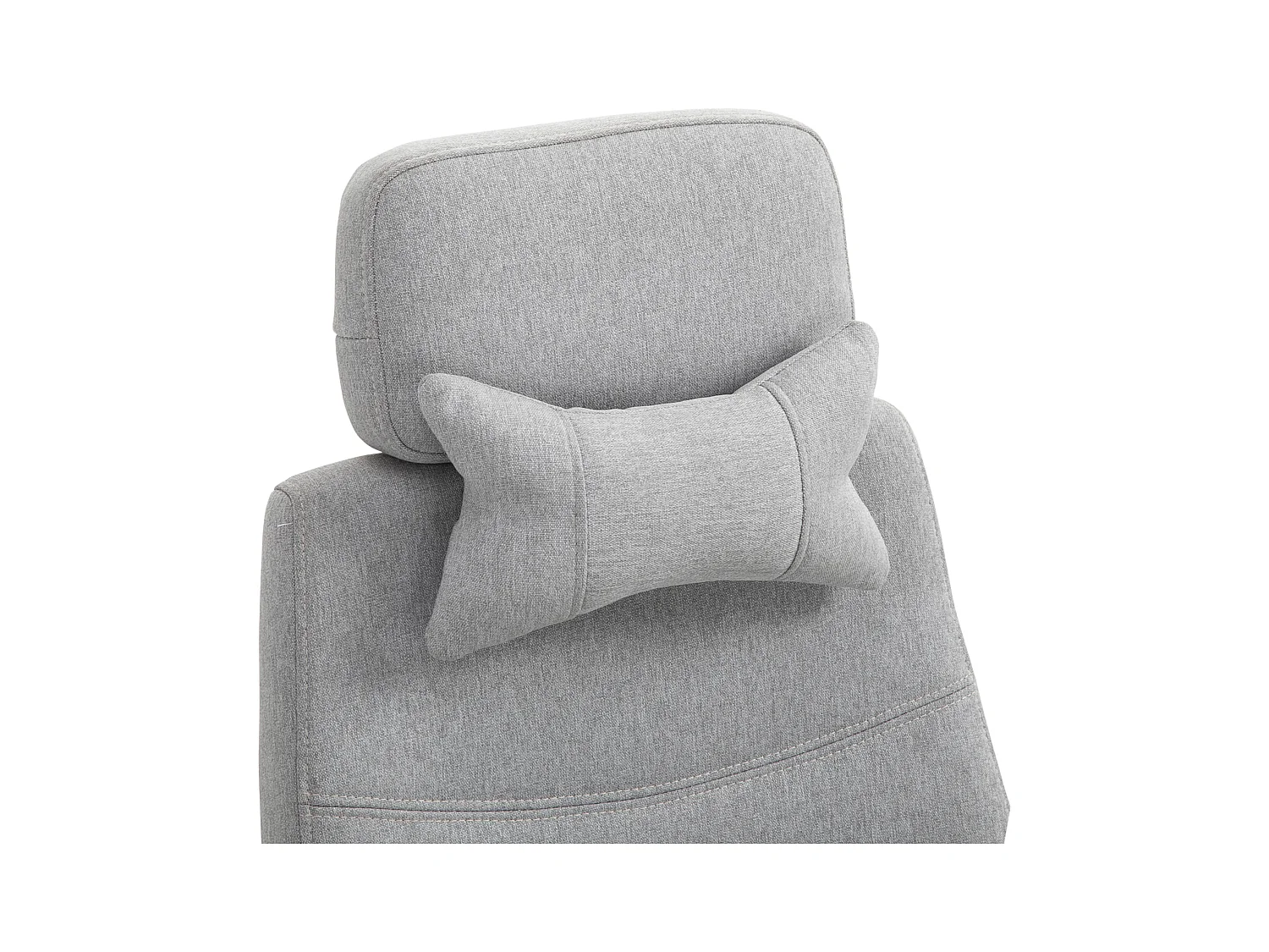 Fauteuil de bureau ergonomique, pivotant avec roulettes , polyester et mousse, structure multicouche, pour bureau ou gaming