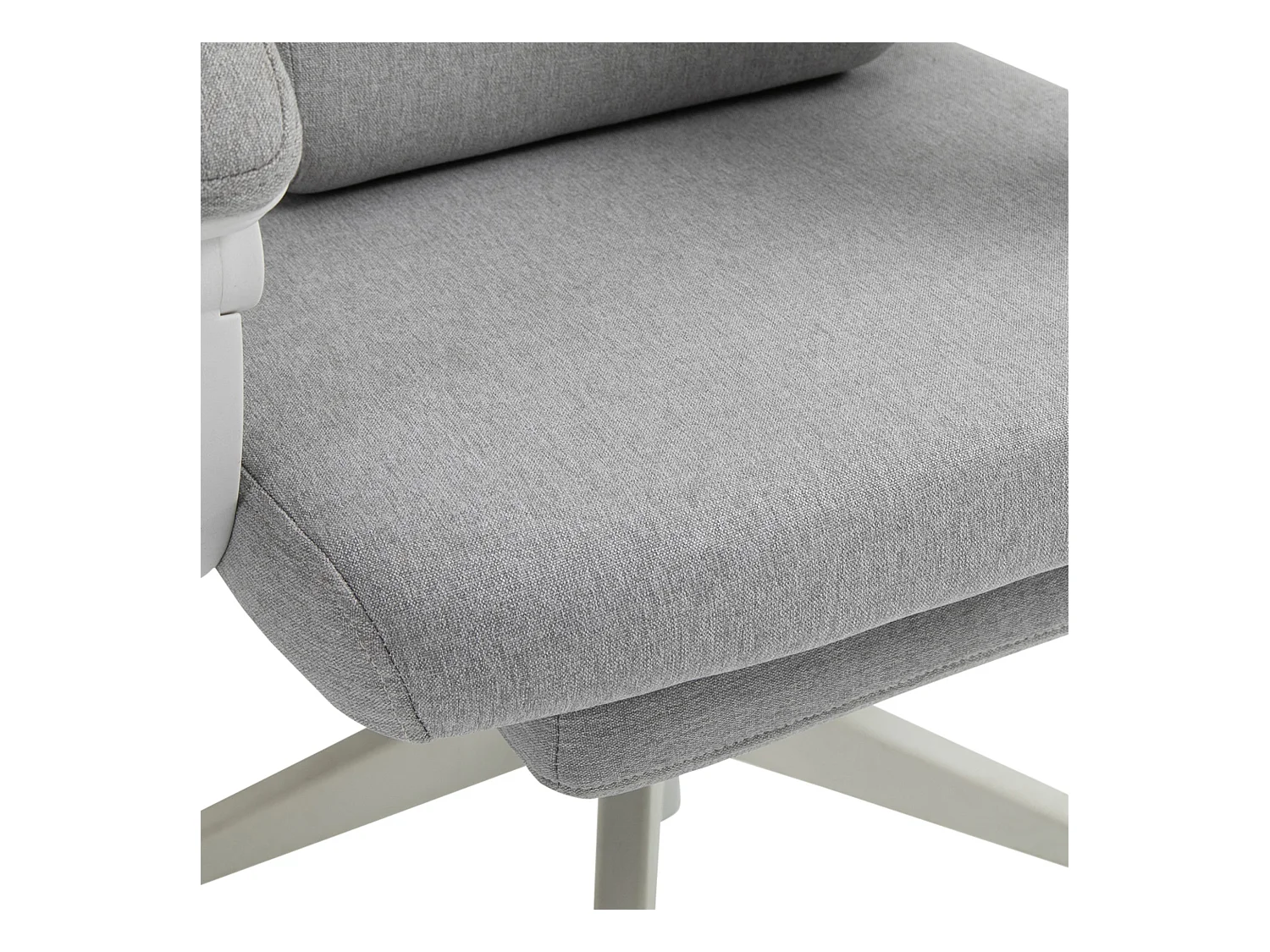 Fauteuil de bureau ergonomique, pivotant avec roulettes , polyester et mousse, structure multicouche, pour bureau ou gaming