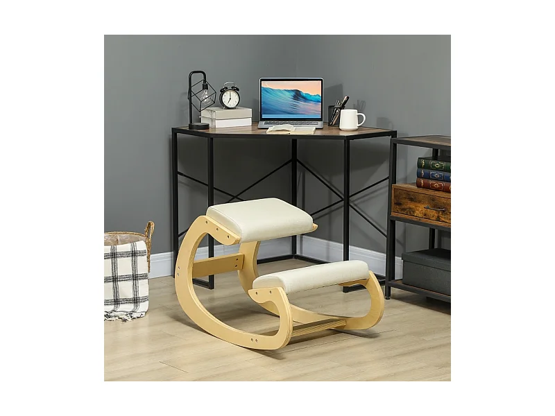 Tabouret ergonomique à bascule pour home office, améliore la posture, confortable, design moderne, couleur , pratique et bon pour le dos