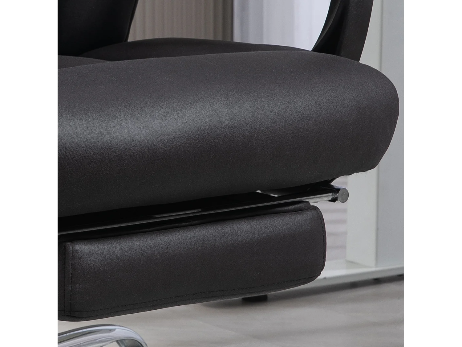 Fauteuil de bureau ergonomique, réglable en hauteur,  avec fonction relax, jusqu'à 120 kg, noir, pour un confort optimal au travail