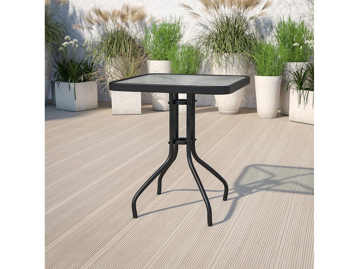 Table carrée Valora ISLAND 70 cm | Table à manger gain de place