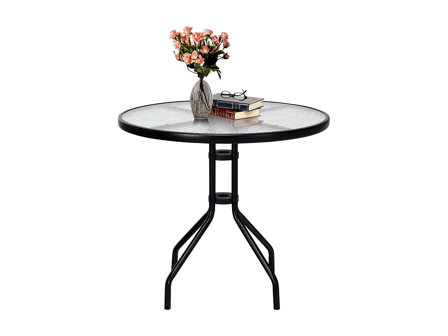 Table ronde Valora ISLAND 90 cm | Table à manger compacte