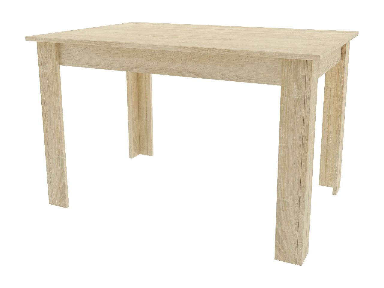 Mesa de comedor rectangular Valora MWW 120x80 para cocina y salón