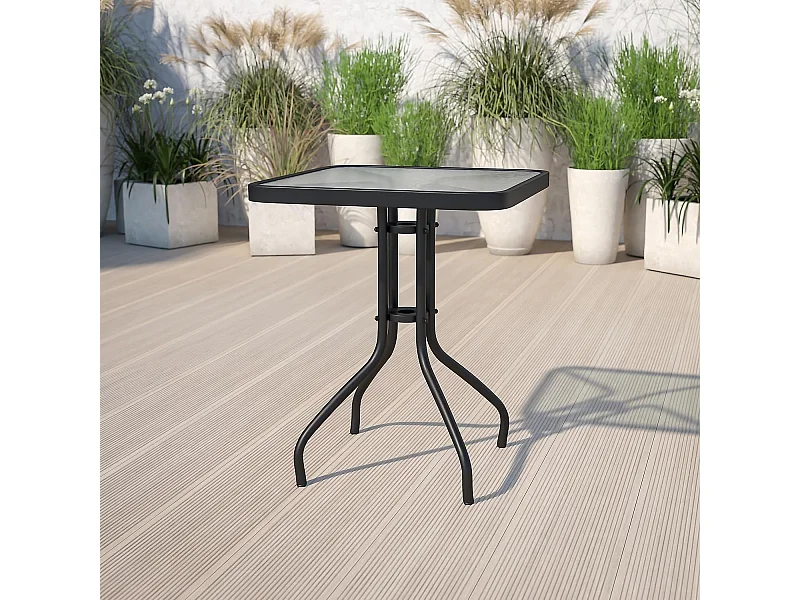 Table carrée Valora ISLAND 60 cm | Table à manger compacte et moderne