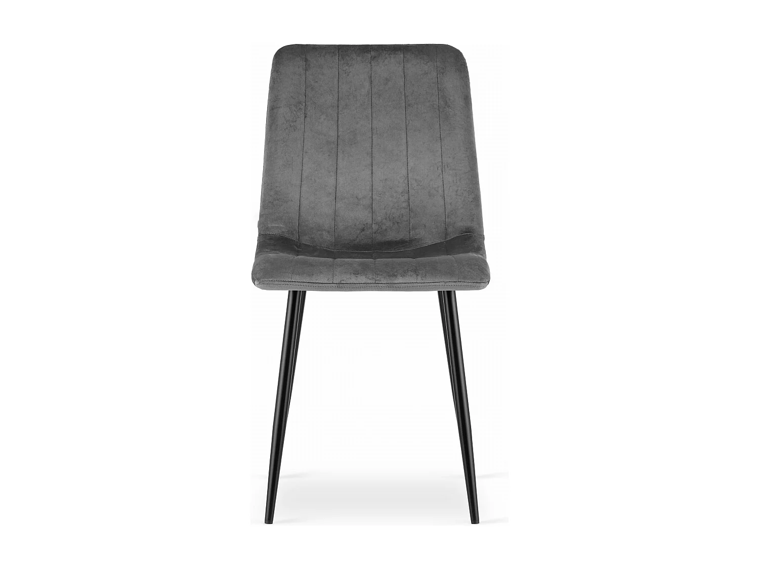 Valora JEWA Chaises Velours Gris Foncé Lot de 4 | durable | comYERrable