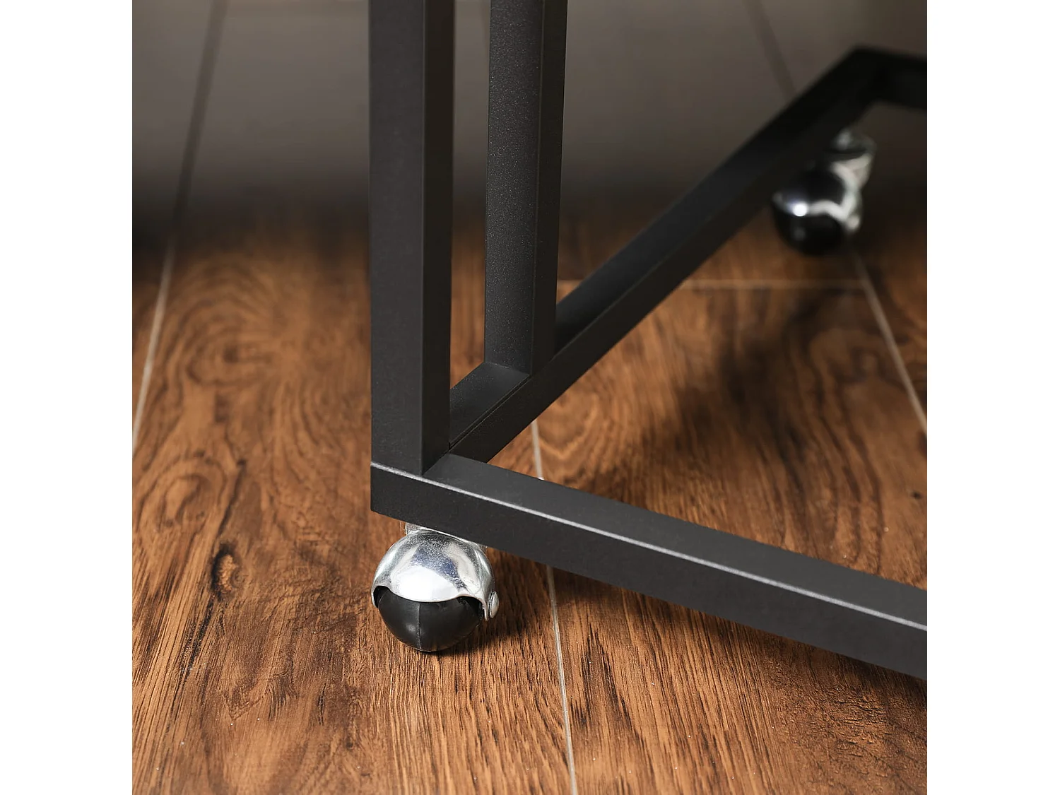 Table basse Valora à roulettes – Design compact en chêne Sonoma