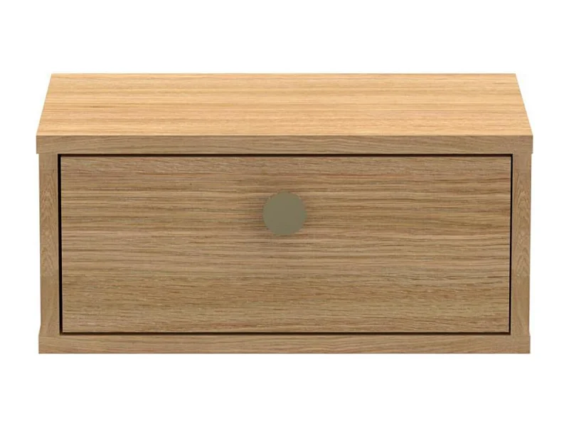 Chevet suspendu 1 tiroir de style scandinave - BELFORT
