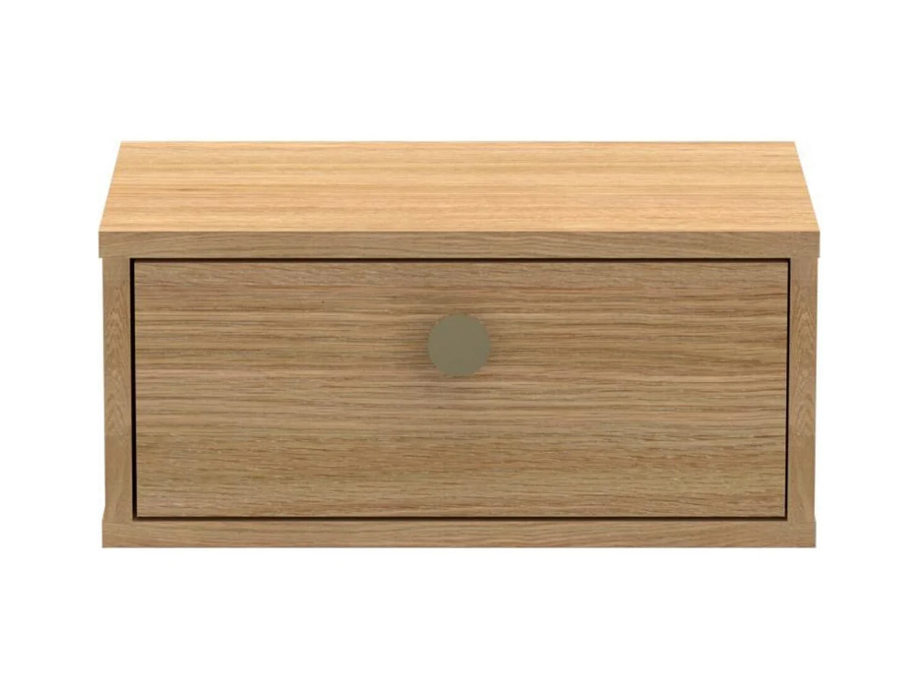 Chevet suspendu 1 tiroir de style scandinave - BELFORT