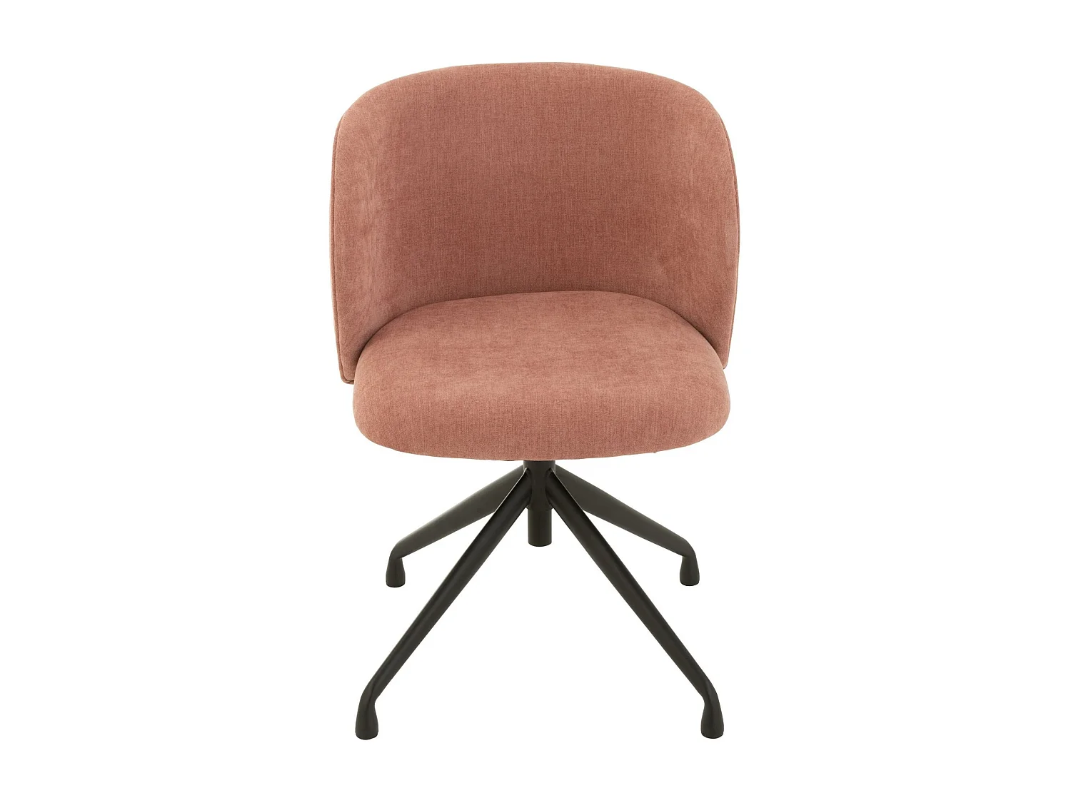 Chaises pivotantes réglables en hauteur en tissu (lot de 2) - MIA