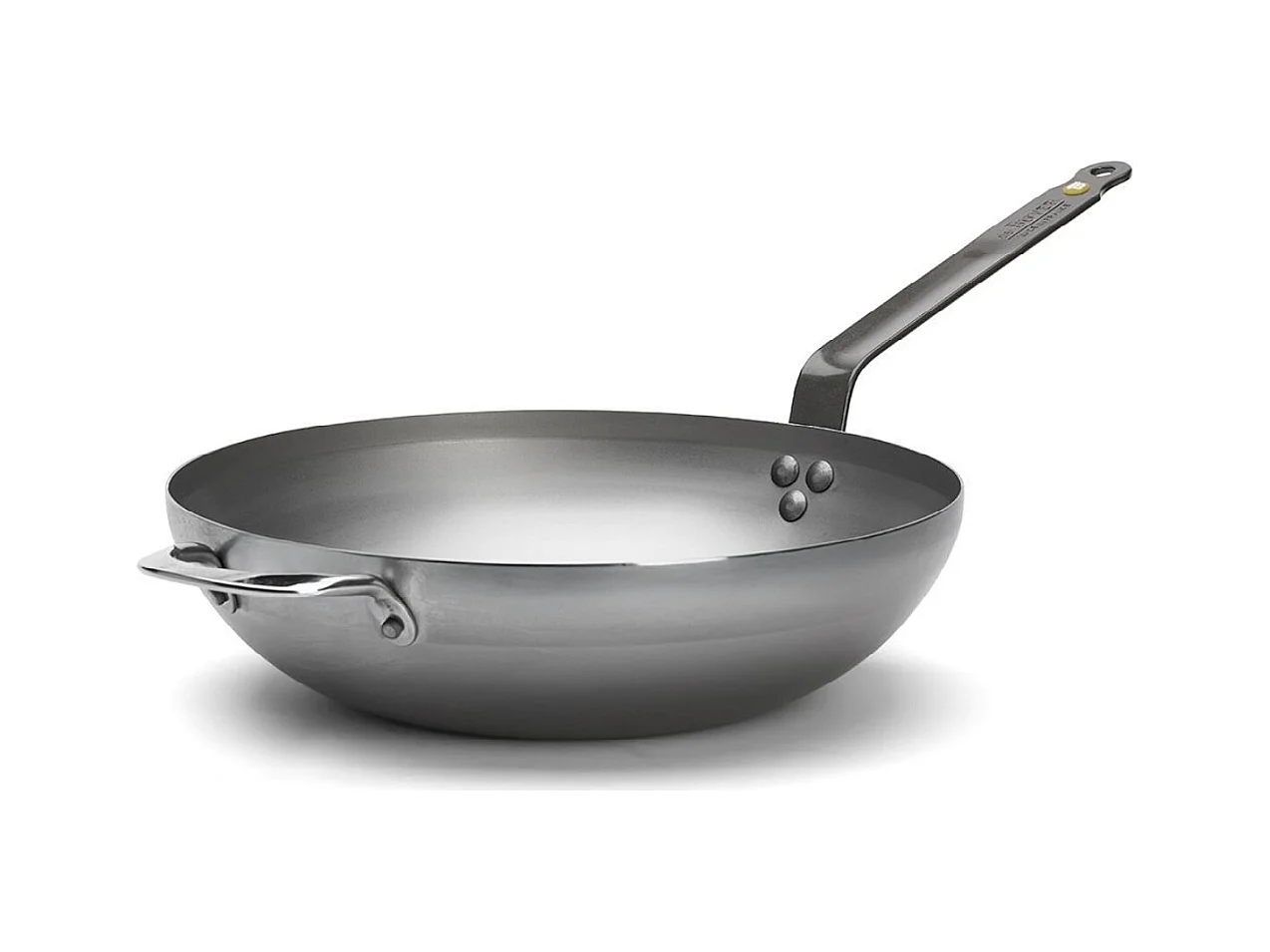 De Buyer Poêle wok acier doux 32cm - 5617.32