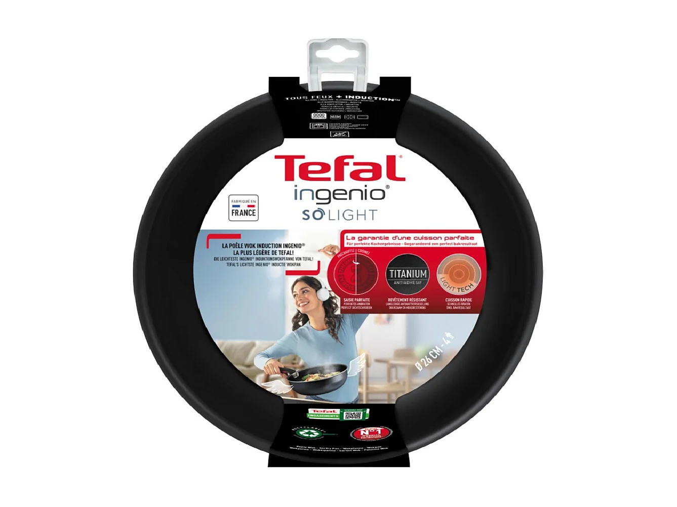 Tefal Poêle wok aluminium 26 cm - L7237702