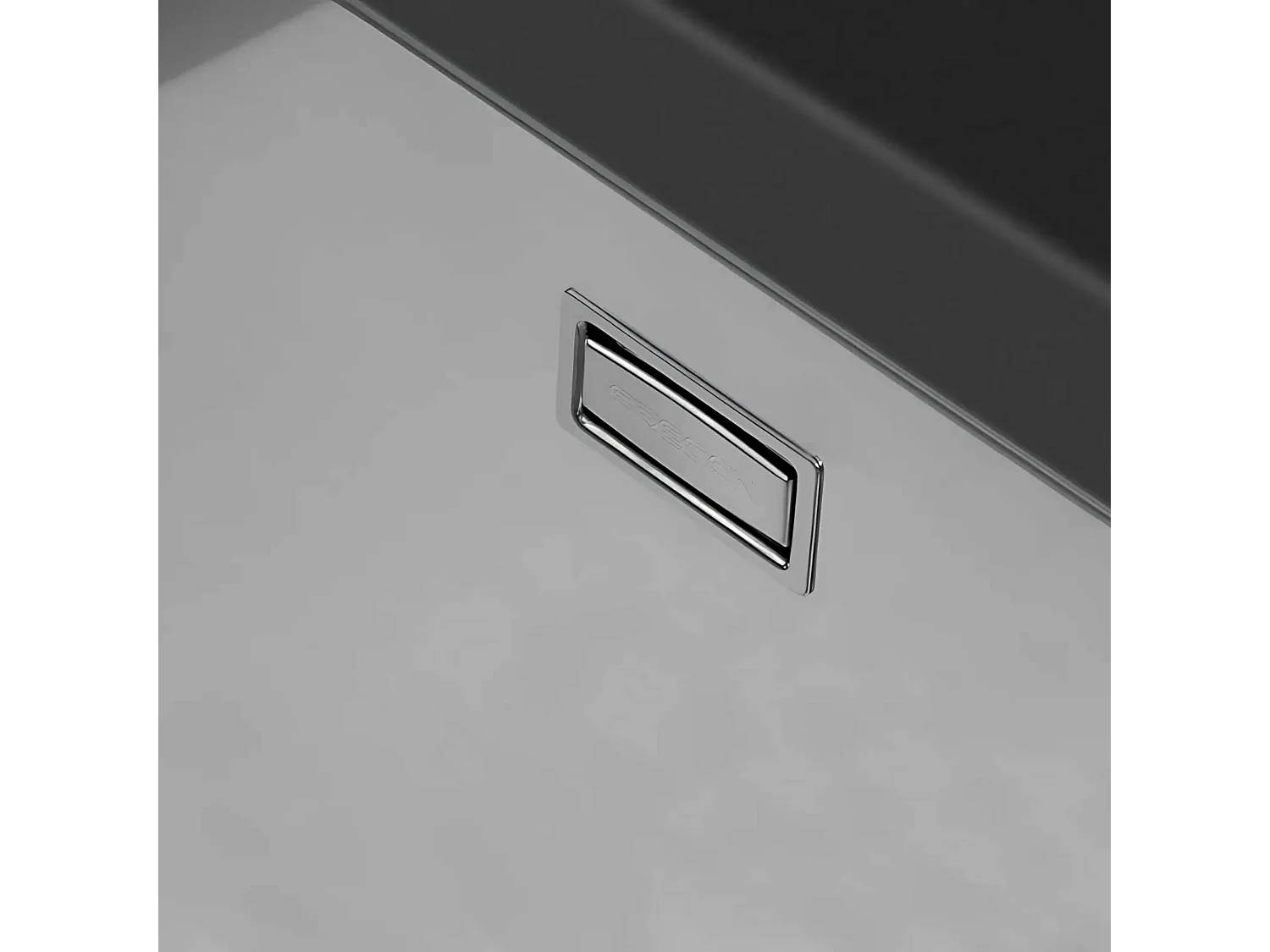 Évier sous-plan 1 Cuve 45x40x18cm R60mm - Acier inox 18/10 -  BM Top FRÉCAN