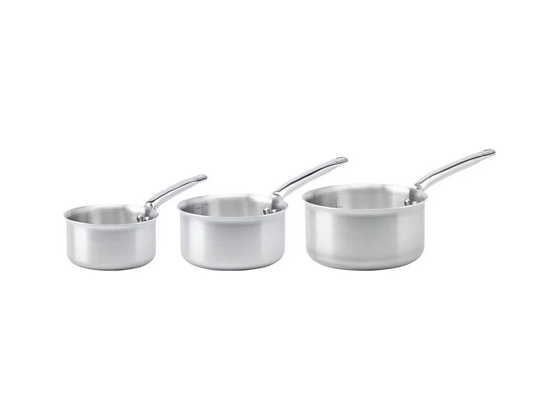 De Buyer Série de 3 casseroles inox 16/18/20cm - 3601.03