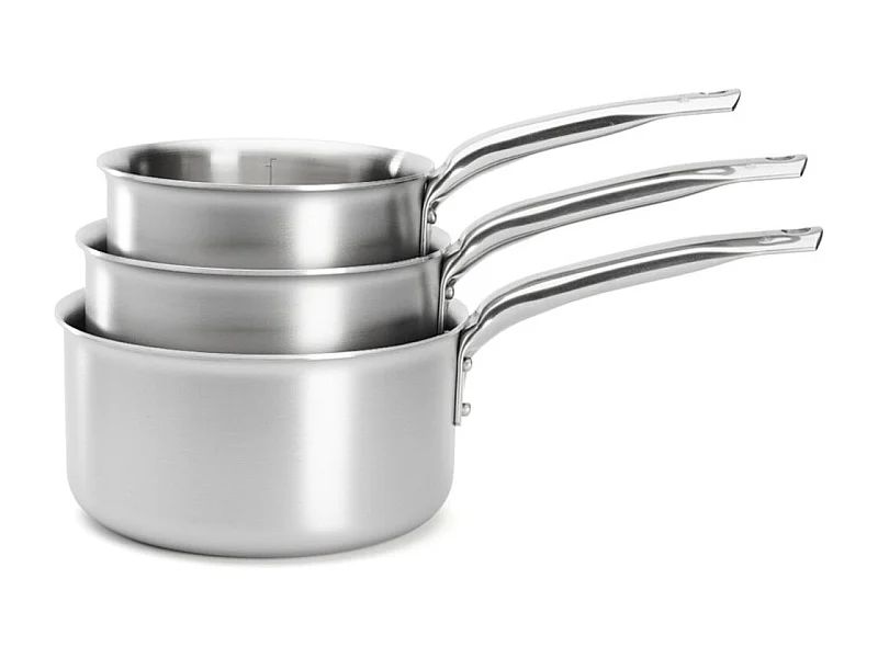 De Buyer Série de 3 casseroles inox 16/18/20cm - 3601.03