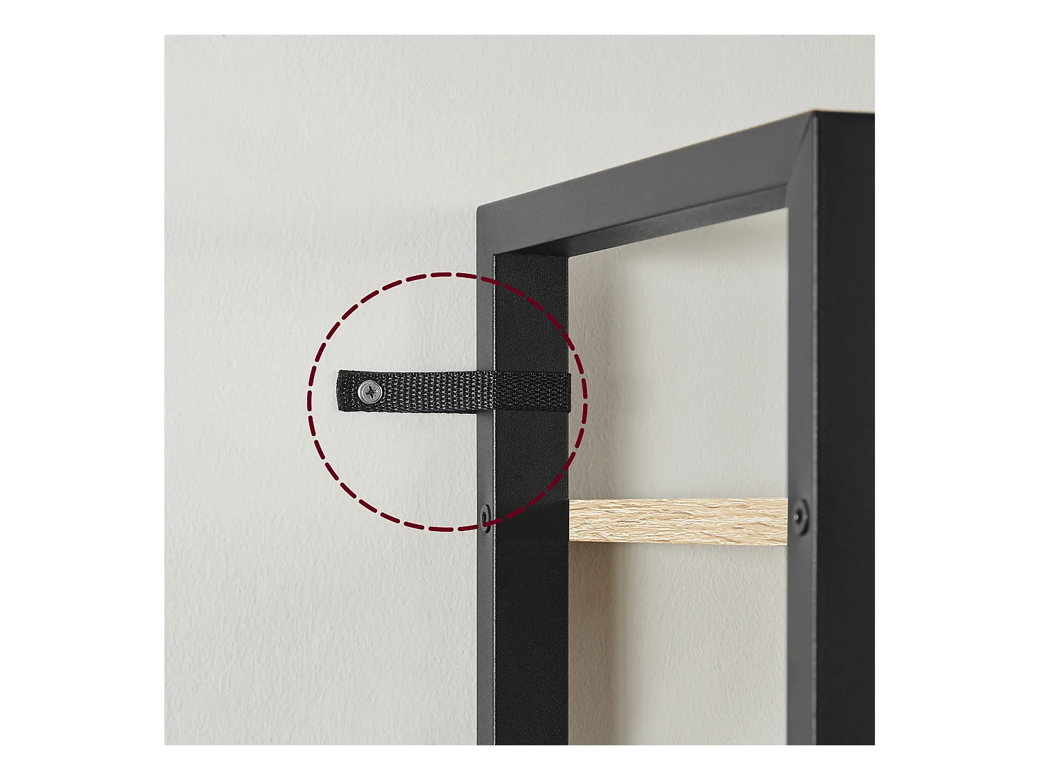 Valora Bücherregal 5 Ebenen Sonoma-Eiche Aufbewahrung und Präsentation