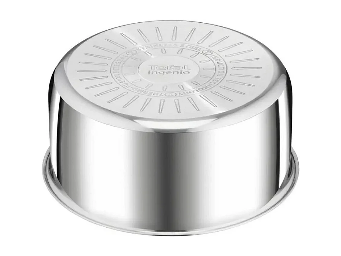 Tefal Lot de 2 casseroles inox 16/20cm + poignée - L9739202