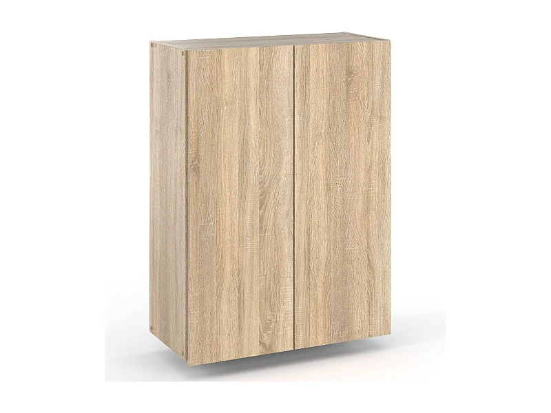 Meuble Haut de salle de bain Chêne Sonoma 60 cm, armoire murale au-dessus de la machine à laver , colonne