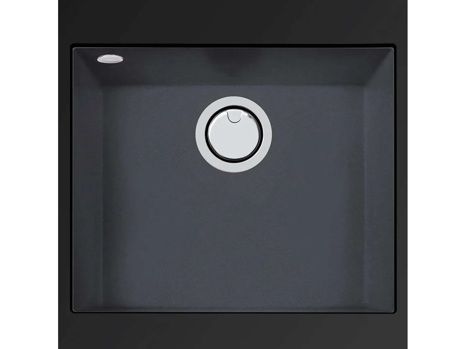 Évier sous-plan 1 Cuve 69x40x20cm R5mm - Quartz Concrete -  Quadra BE FRÉCAN