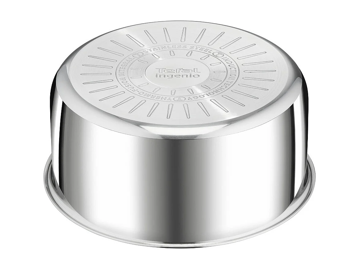 Tefal Casserole acier inoxydable 16 cm gris - L8982804