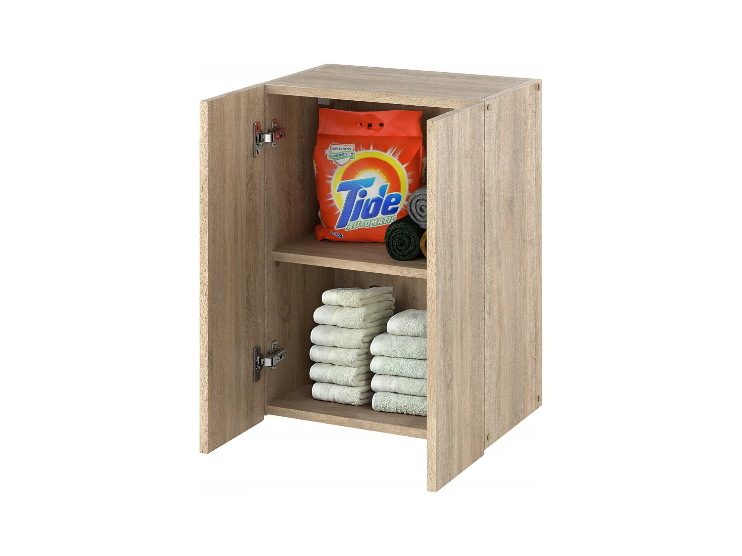 Armoire murale Chêne Sonoma 40x25x60cm – Meuble haut et colonne pour salle de bain