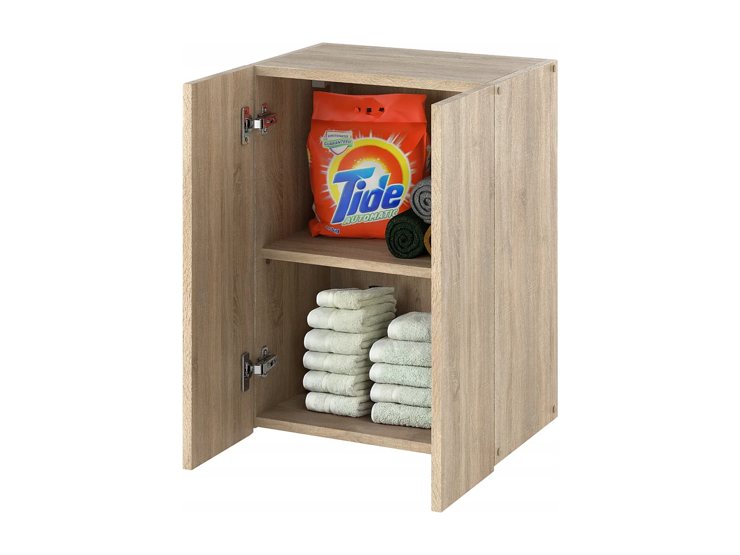 Armoire murale Chêne Sonoma 40x25x60cm – Meuble haut et colonne pour salle de bain