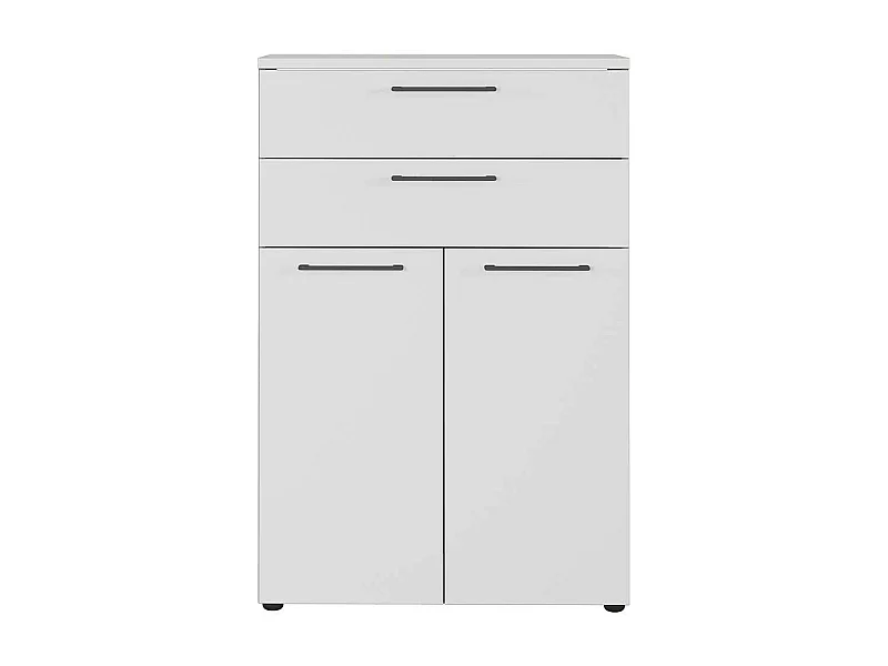 Ordnerschrank in Lichtgrau 80 cm breit